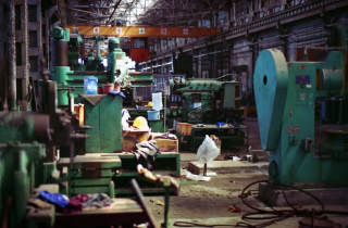 The Interior of a Factory